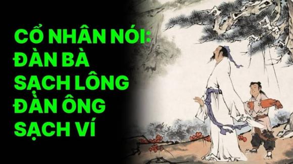 Đàn bà sạch lông, đàn ông sạch ví